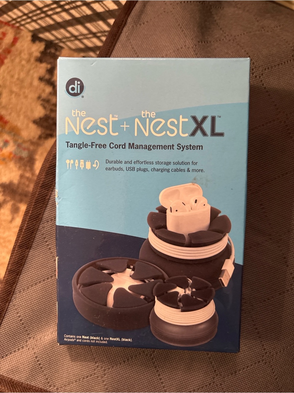 Digital Innovations The Nest + Nest‎ XL Cord Cable Organizer Storage System